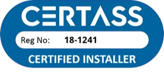Certass Certified Installer, Reg No 18-1241